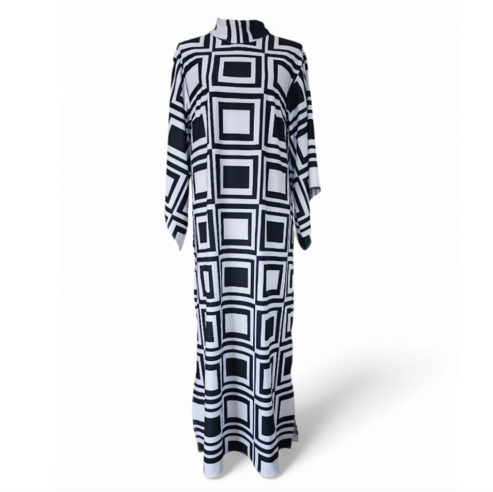 Dorothy Zudora DonnaRetro Bell Sleeve Maxi Dress, Size M - Picture 3 of 10